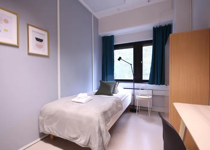 אכסניה Forenom Private Rooms Espoo Kilo אספו